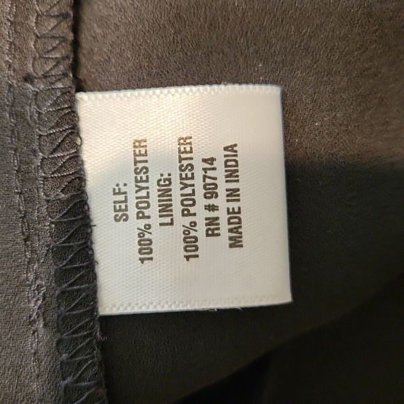 MSK  Black ruffled dress, size small NWOT - Picture 4 of 4